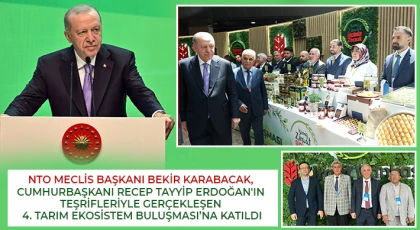 Bekir Karabacak, Erdoğan'ın Teşrifleriyle Gerçekleşen 4. Tarım Ekosistem Buluşması’na Katıldı
