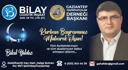 Bilal Yıldız'dan Kurban Bayramı Mesajı
