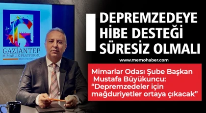 Büyükuncu: Depremzedeler için mağduriyetler ortaya çıkacak