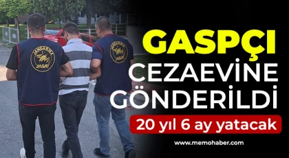 Gaspçı cezaevine gönderildi 