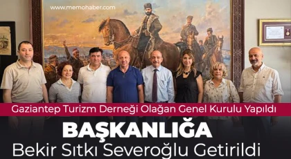Gaziantep Turizm Derneği Olağan Genel Kurulu Yapıldı