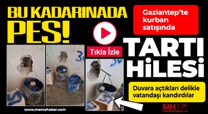 Gaziantep’te akıllara durgunluk veren kantar hilesi ortaya çıktı