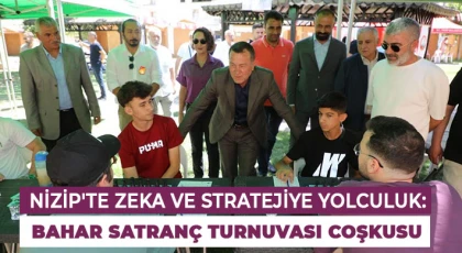  Nizip'te bahar satranç turnuvası coşkusu