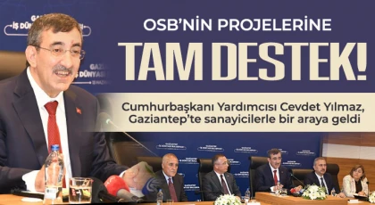 OSB’nin projelerine tam destek!