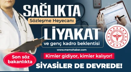 Gaziantep'te Sağlığında sözleşme heyecanı: Kimler gidiyor !