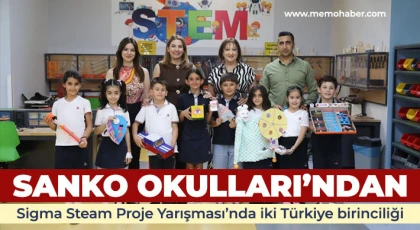 SANKO Okulları’ndan Sigma Steam Proje Yarışması’nda iki Türkiye birinciliği