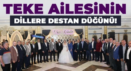 Teke ailesinin mutlu günü!