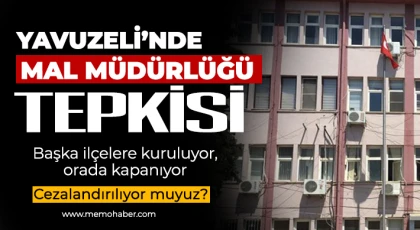 Yavuzeli’nde Mal Müdürlüğü tepkisi 