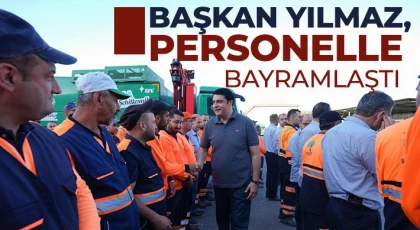 Yılmaz, bayram geleneğini bu yıl da sürdürdü