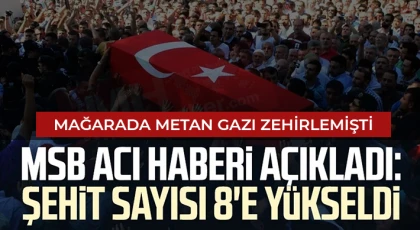 Bakanlık açıkladı! Şehit sayısı 8'e çıktı
