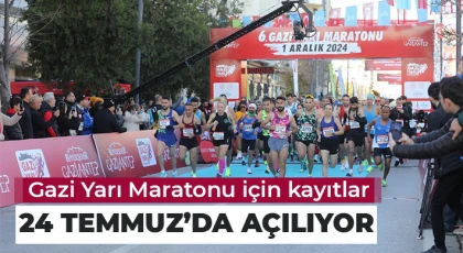  Gazi Yarı Maratonu için kayıtlar 24 Temmuz’da açılıyor