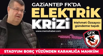 Gaziantep FK’da Elektrik Krizi