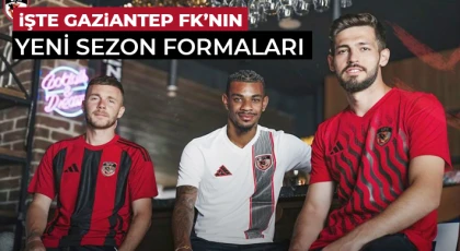 Gaziantep FK'nin yeni sezon formaları tanıtıldı