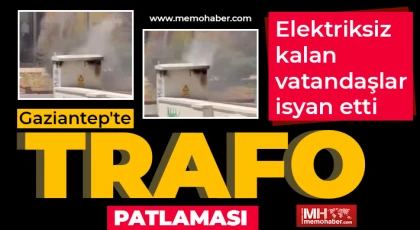 Gaziantep'te elektriksiz kalan vatandaşlar isyan etti