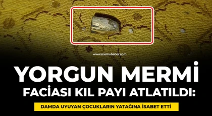 Gaziantep'te Yorgun Mermi Faciası Kıl Payı Atlatıldı