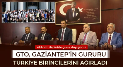 GTO, Gaziantep’in gururu Türkiye birincilerini ağırladı