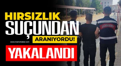  Hırsızlık suçundan kesinleşmiş cezası bulunan şahıs yakalandı