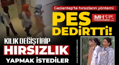  Hırsızlıklarını türbanla kamufle ettiler