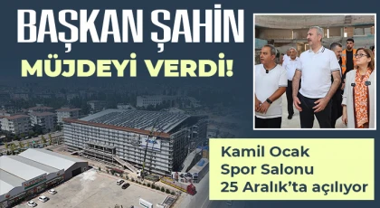 Kamil Ocak Spor Salonu 25 Aralık’ta açılıyor