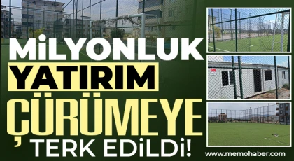 Nizip’te Milyonluk Yatırım Çürümeye Terk Edildi!