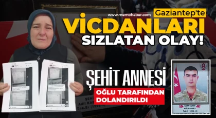  Oğlu tarafından dolandırılan şehit annesi, gözyaşlarıyla yardım istedi