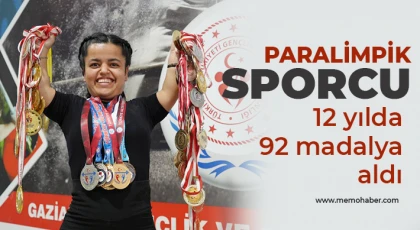  Paralimpik sporcu 12 yılda 92 madalya aldı