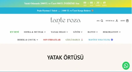 Tante Roza ile Evinizde Şıklık ve Konforun Adresi