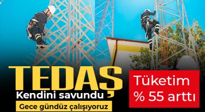 TEDAŞ kendini savundu! Tüketim yüzde 55 arttı 