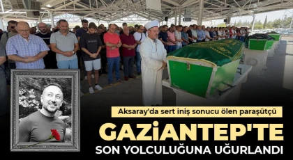 Cengiz Kalyoncu Gaziantep'te son yolculuğuna uğurlandı
