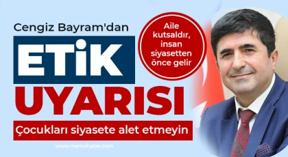 Cengiz Bayram'dan etik uyarısı 