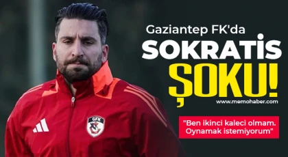 Gaziantep FK'da Sokratis şoku!