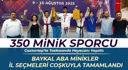 Gaziantep’in Yıldız Adayları Türkiye Şampiyonası Yolunda