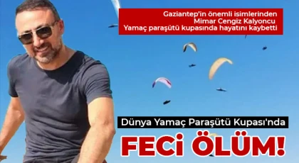 Gaziantepli Cengiz Kalyoncu üzdü