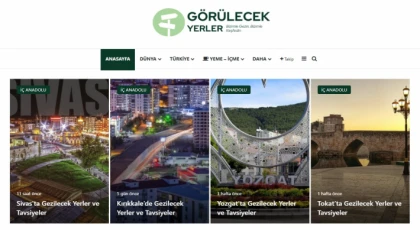 Gezi Severlerin En İyi Rehberi Gorulecekyer.com Oldu!