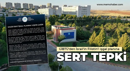 GİBTÜ’den İsrail’in Filistin’i işgal planına sert tepki