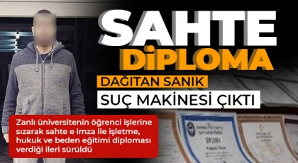  Sahte diploma dağıtan sanık suç makinesi çıktı: Tam 44 kaydı var
