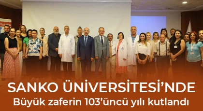 SANKO Üniversitesi’nde büyük zaferin 103’üncü yılı kutlandı