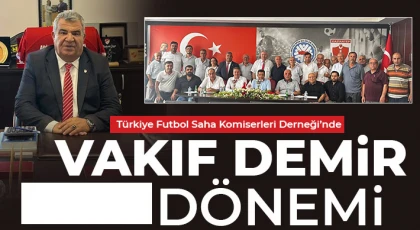 Türkiye Futbol Saha Komiserlerinde Yeni Dönem