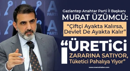 Üzümcü: Hükümet Seyrediyor, Çiftçi de Tüketici de Kaybediyor