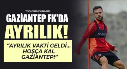 Gaziantep FK'da Flaş Ayrılık