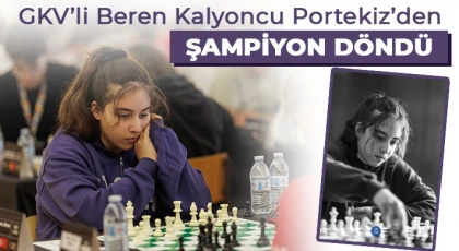 GKV’li Beren Kalyoncu Portekiz’den şampiyon döndü