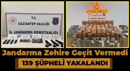 Jandarma zehire geçit vermedi!