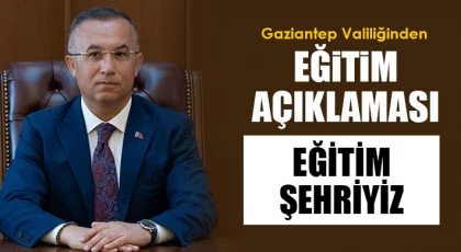 Validen eğitim açıklaması! Eğitim şehriyiz!