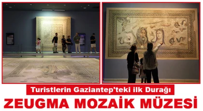 Zeugma Mozaik Müzesi, 2025'in ilk 8 ayında yaklaşık 400 bin ziyaretçiyi ağırladı