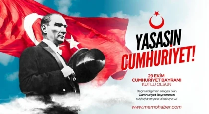 29 Ekim Cumhuriyet Bayramı Kutlu Olsun