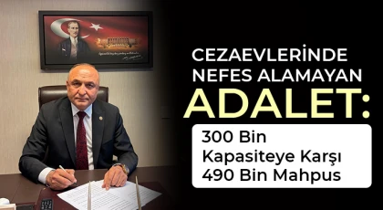 Cezaevlerinde Nefes Alamayan Adalet: 300 Bin Kapasiteye Karşı 490 Bin Mahpus