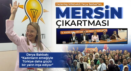 Derya Bakbak’ın Katılımıyla Ak Parti Mersin’de İlk Kez “İl Kadın Danışma Meclisi” Toplantısı Düzenlendi