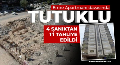 Emre Apartmanı davasında tutuklu 4 sanıktan 1'i tahliye edildi