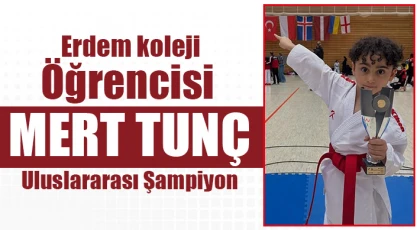 Erdem Koleji’nden uluslararası gurur