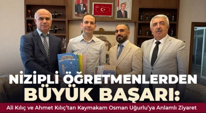 Nizipli Öğretmenlerden Büyük Başarı